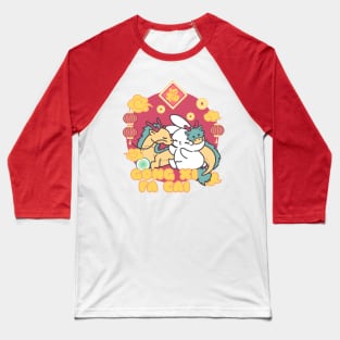 Dance with the Dragon in 'GONG XI FA CAI' Joy! Baseball T-Shirt